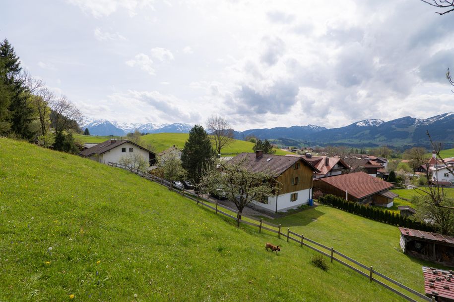 Grenzenloser Bergblick