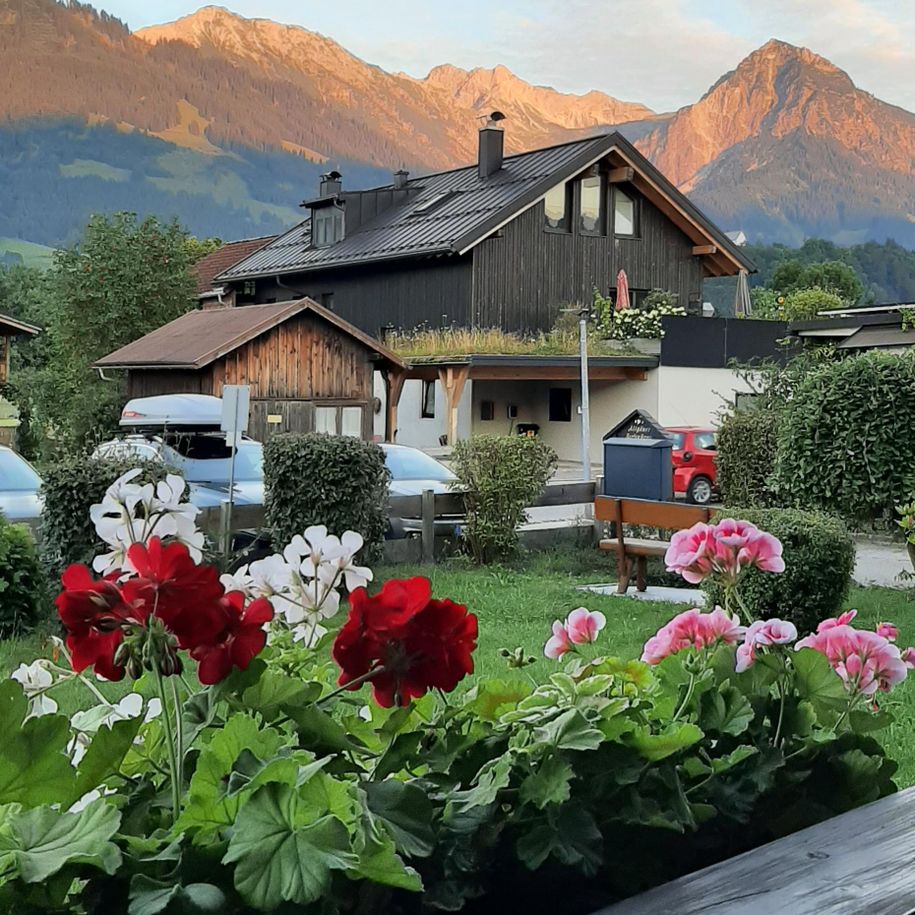 Aussicht vom Balkon