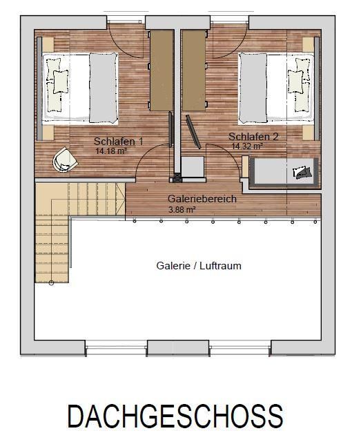 Layout Dachgeschoss