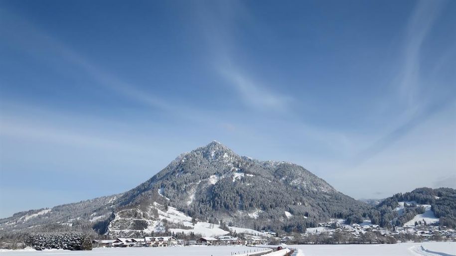 Der Grünten im Winter