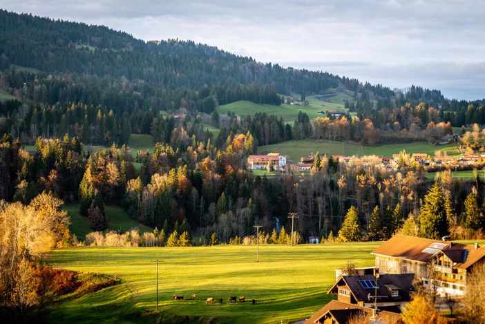 Eibele Chalets Obserstaufen Panorama