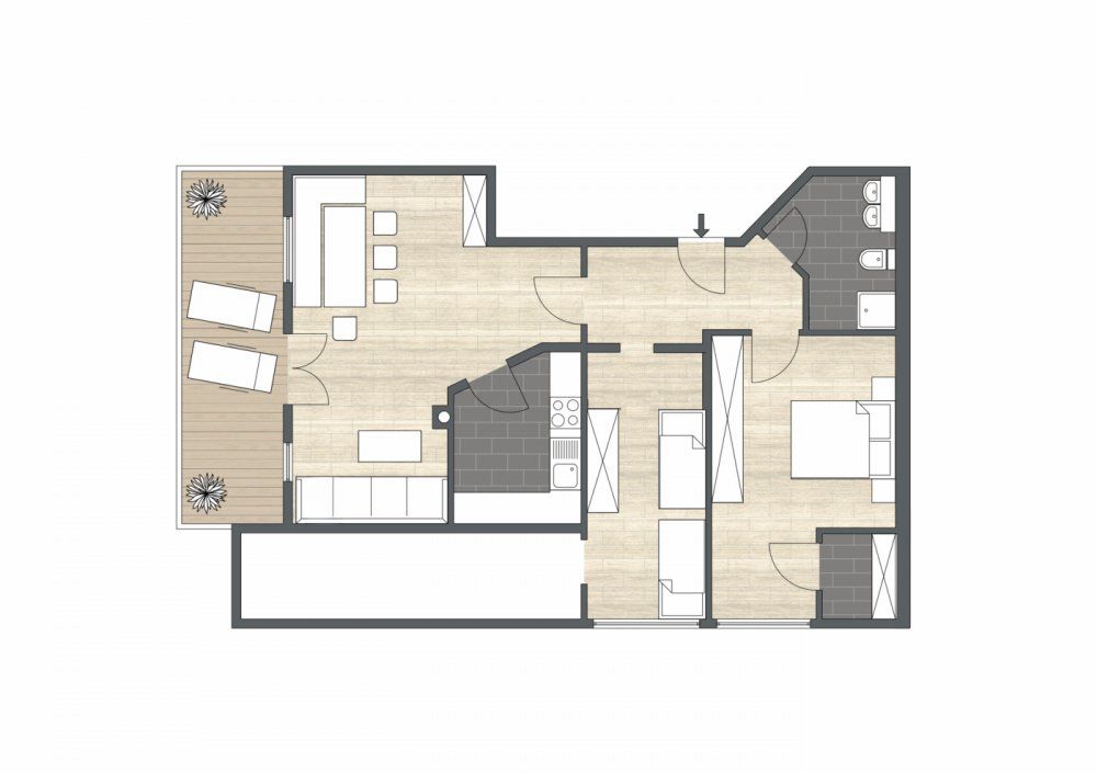 Mittagblick 75 qm  2