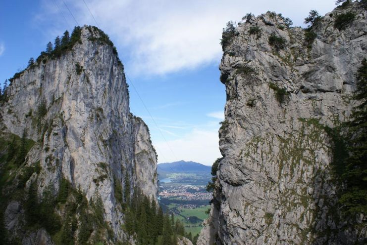 Gelbe-Wand-Steig, Tegelberg (A)