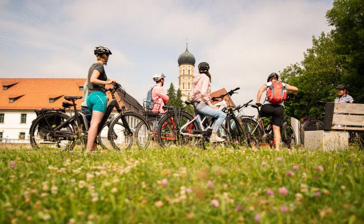 E-Bike Führung_St.Martin Kirche  Marktoberdorf©Stadt Marktoberdorf_Franz Schlegel