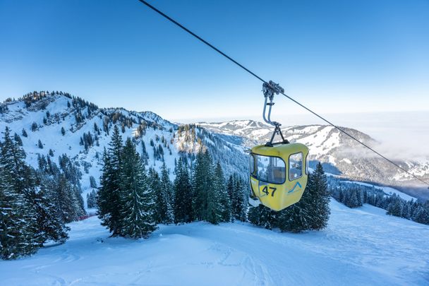 Hochgratbahn im Winter (c) Oberstaufen Tourismus - Leo Schindzielorz