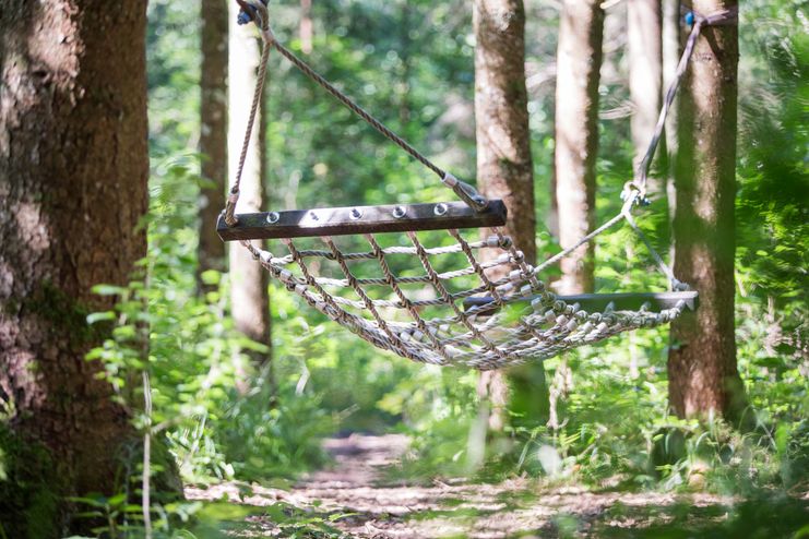 Görisried Hängematte, Ab in den Wald©Touristikbüro Marktoberdorf_Christoph Jorda