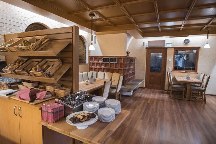 Frühstücksraum Trail-Hotel