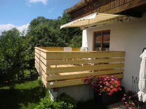 Auf der Terasse