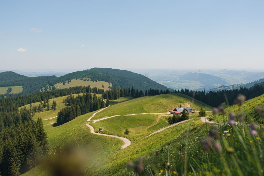 Blick auf die Alpe Gund
