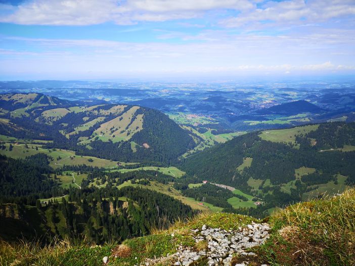 Blick vom Hochgrat