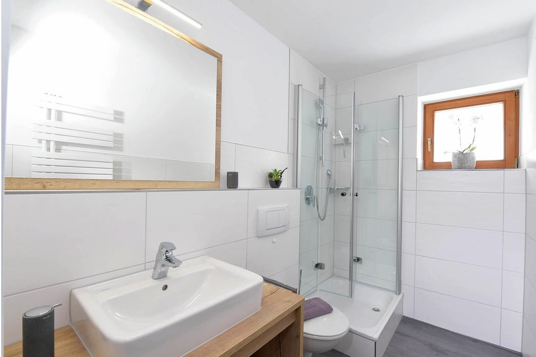 Neues Bad mit Fenster