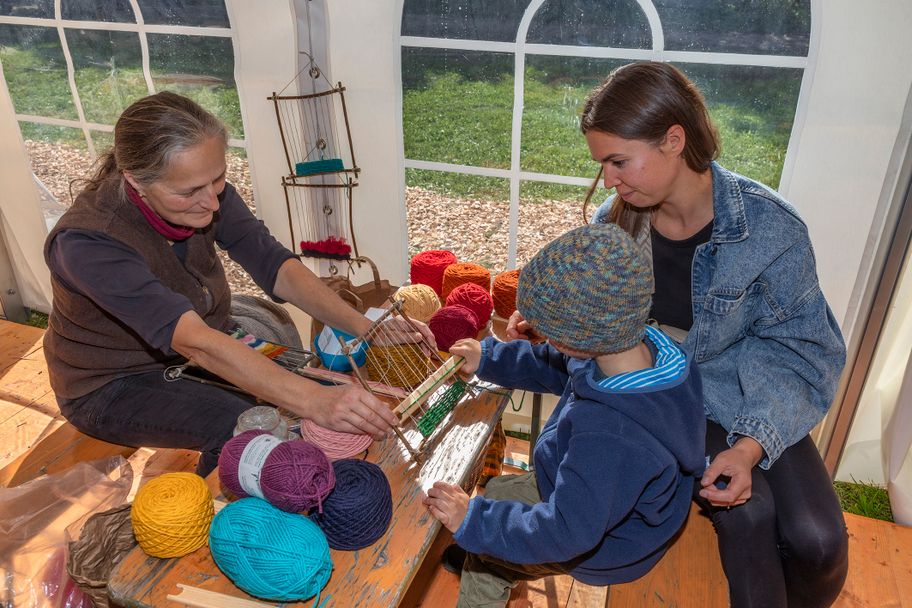 Weben mit dem Finkhof