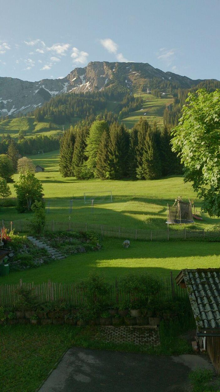 Blick vom Hotel