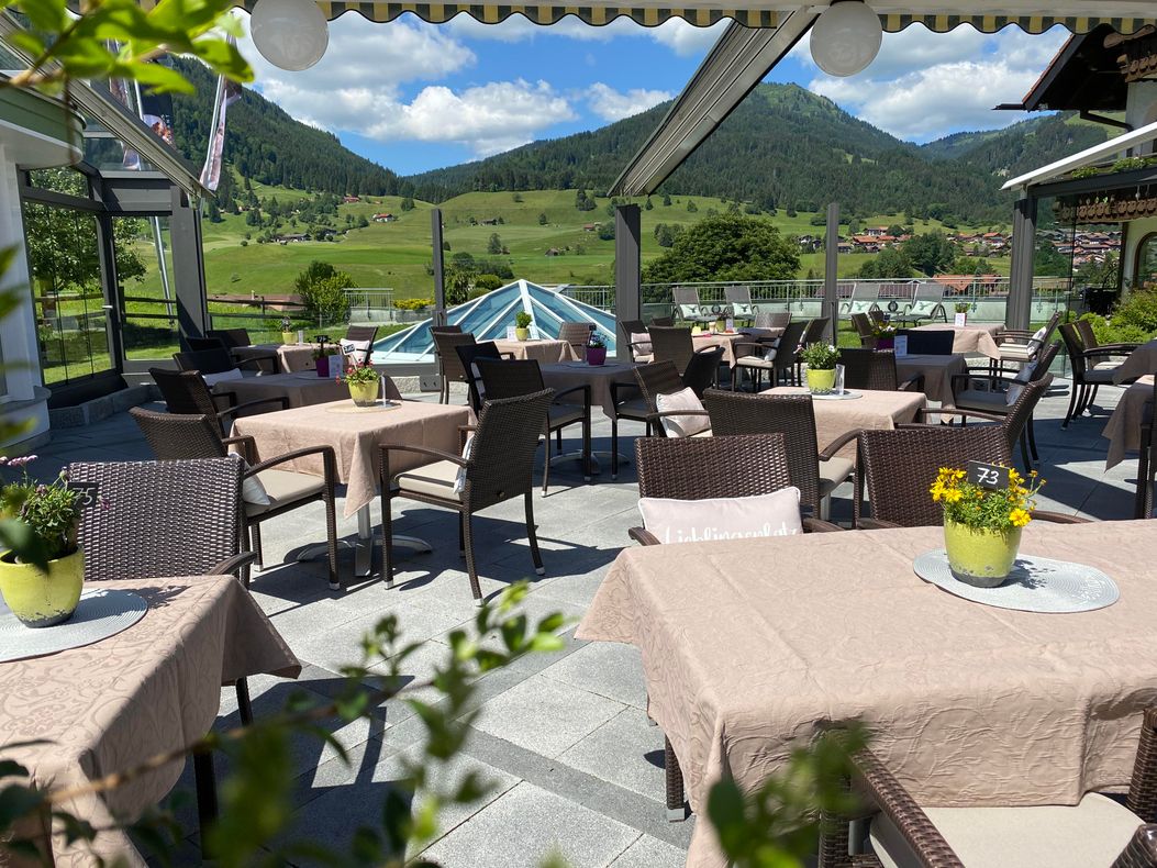 Berwanger Hof - Terrasse