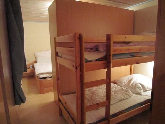 Blick ins Schlafzimmer