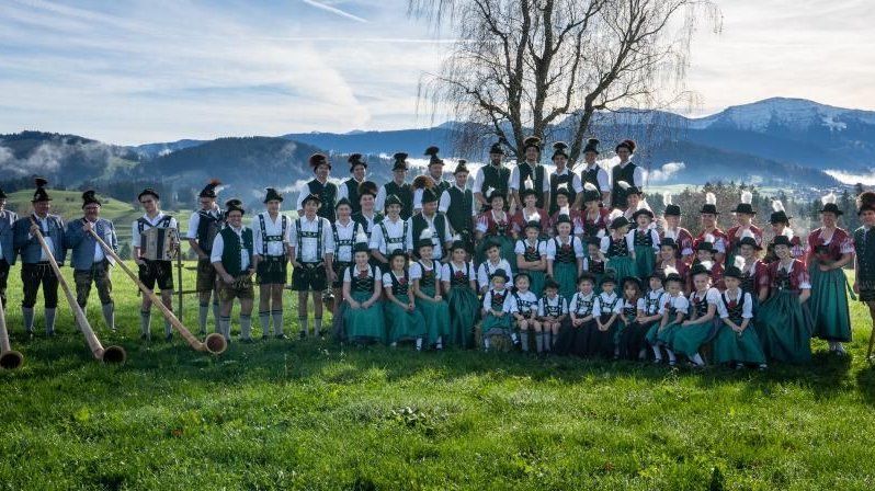 Jubiläumsfest 50 Jahre Trachtenverein Stiefenhofen Allgäu