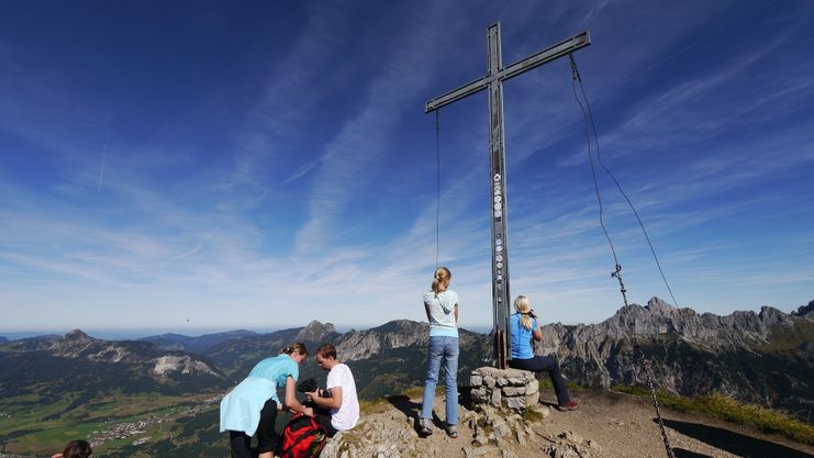 Auf der Krinnenspitze