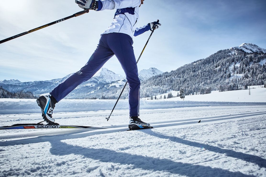 Winter Langlaufen im Allgäu