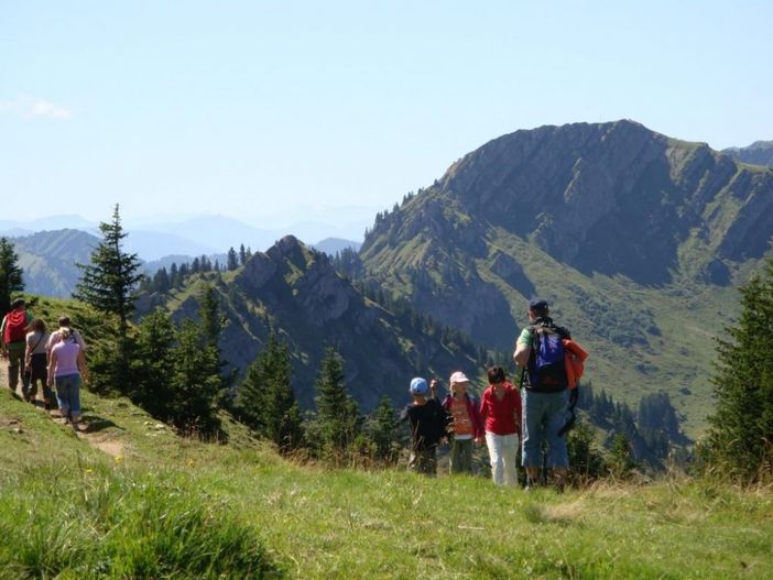 Wandern auf der Nagelfluhkette