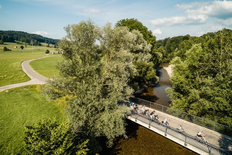 Argenwege von oben