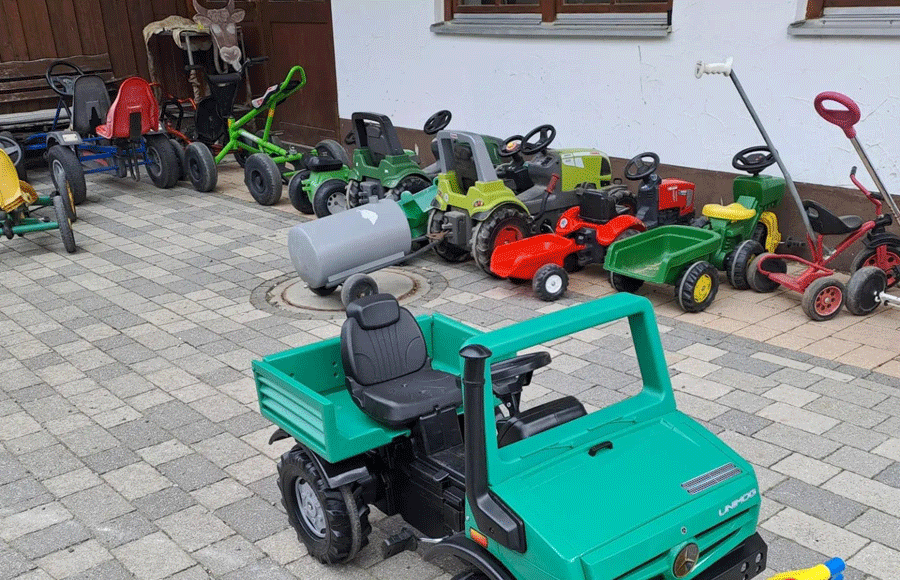 neuer großer Fuhrpark