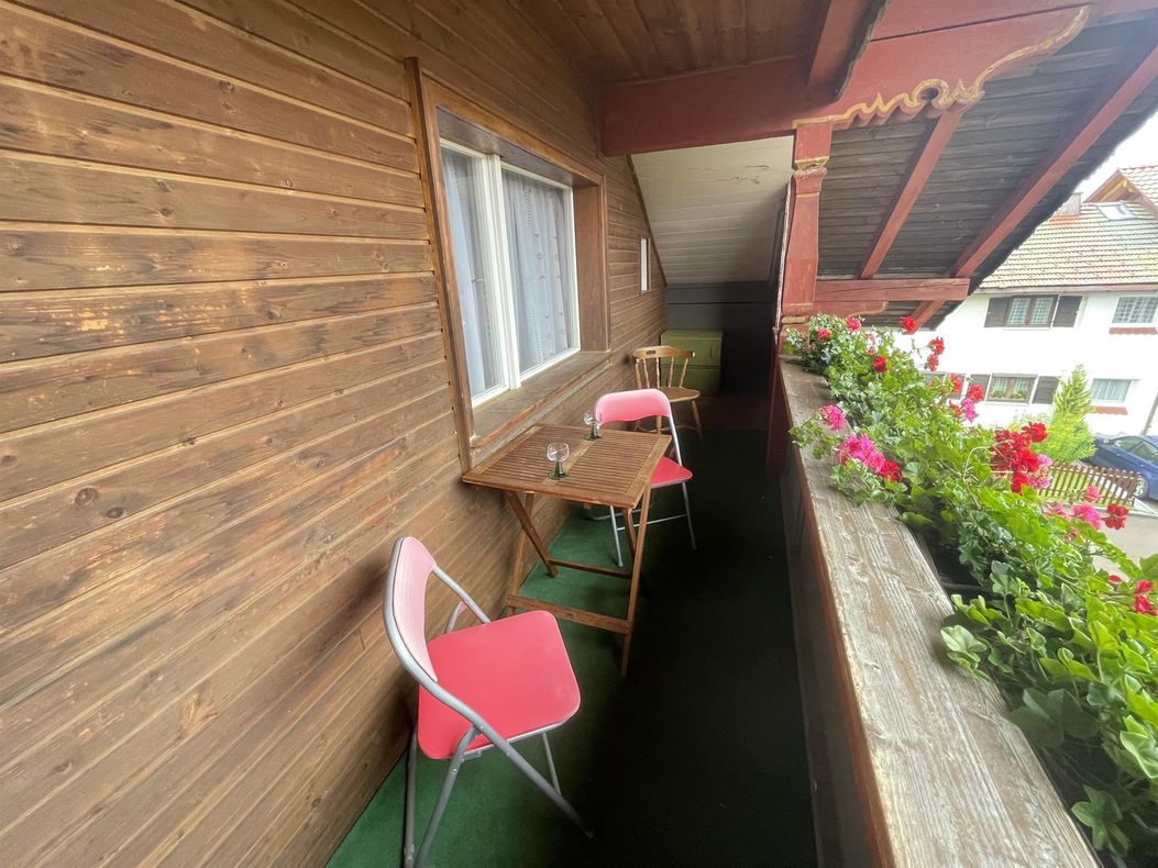 Balkon für gemütliche Stunden "Ferienwohnung 1"