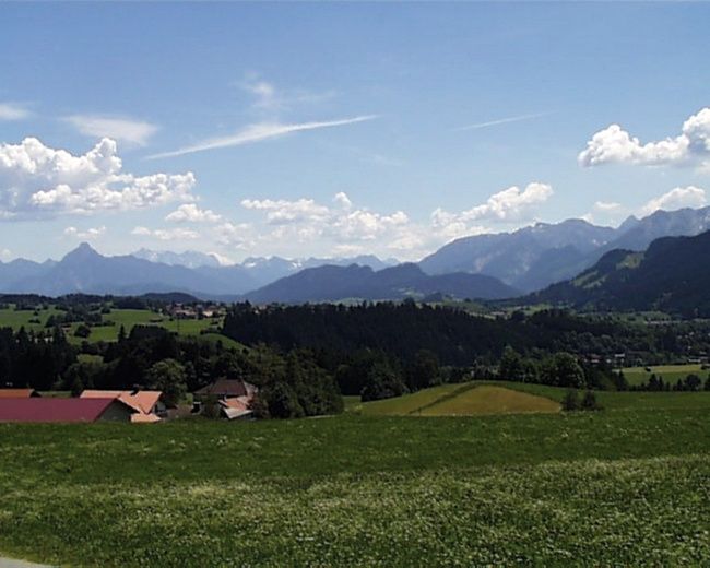 Immer wieder können wir unseren Blick über die Landschaft schweifen lassen.