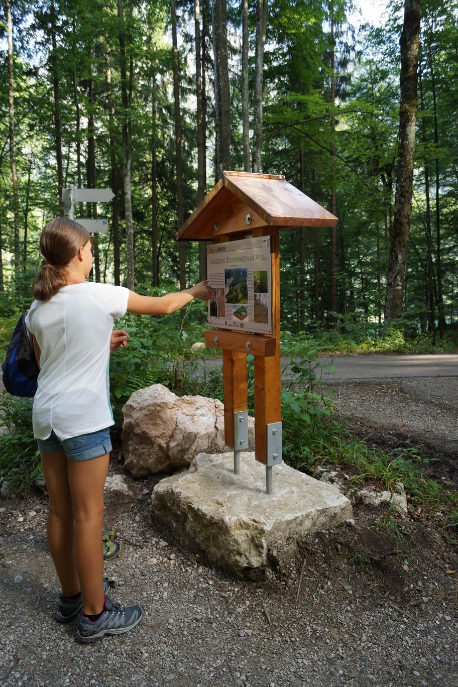 GeogrenzGänger Schild