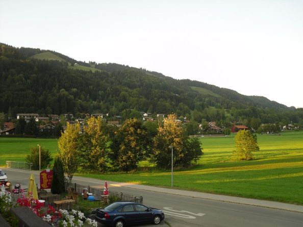 Aussicht vom Balkon
