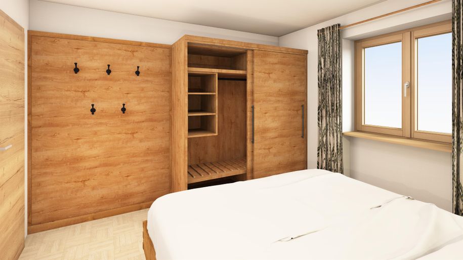 FeWo Rotspitz - Elternschlafzimmer
