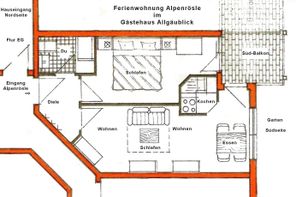 FEWO Alpenrösle_Grundriss