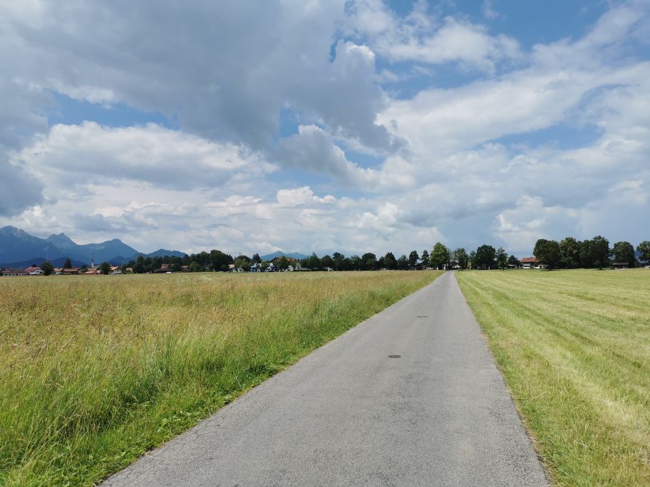 Weg Richtung Schwangau