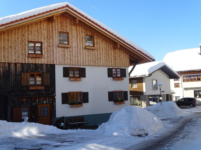 Hauseingang Winter
