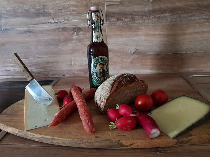 Eine bayrische Brotzeit