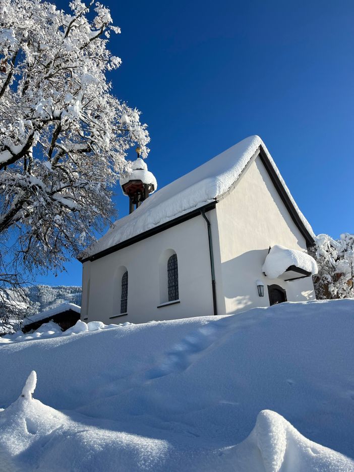 Winter im Dorf