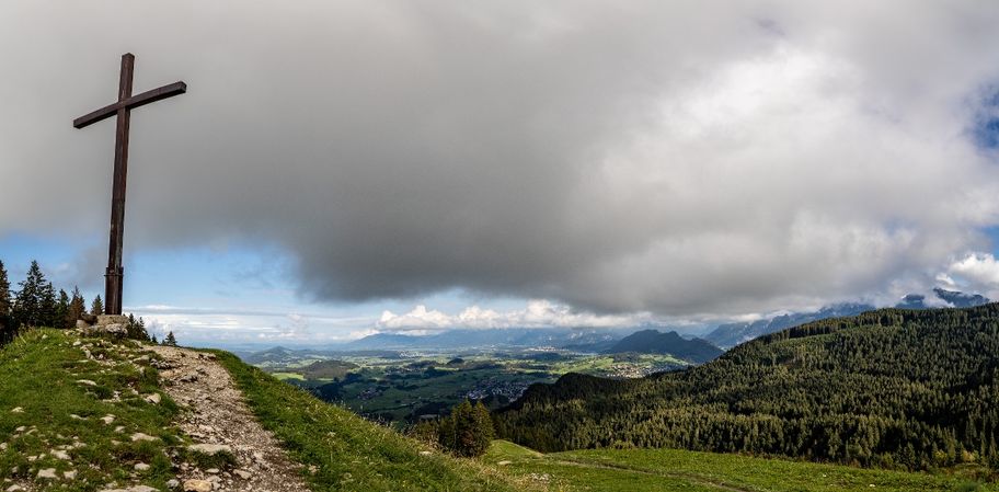 Panoramablick vom Edelsberg
