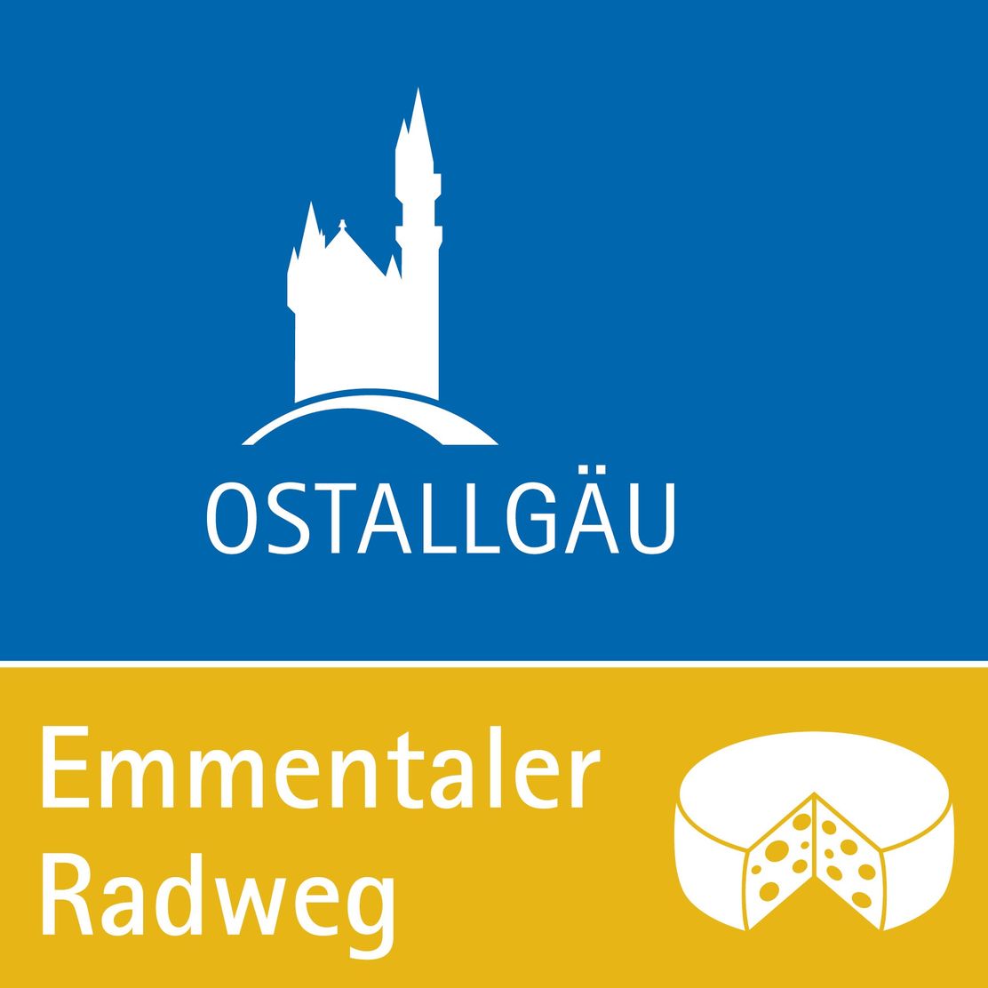 Routenlogo des Emmentaler Radwegs Ostallgäu