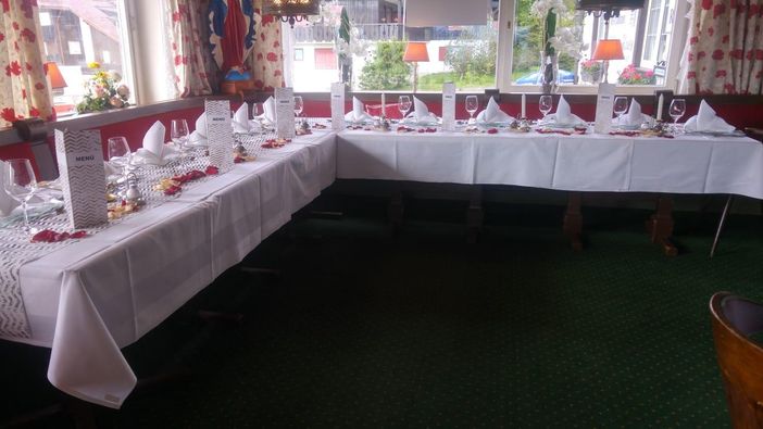 Geburtstagsfeier im Restaurant