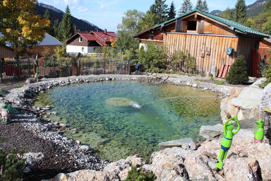 Kräutergarten in Balderschwang im Allgäu