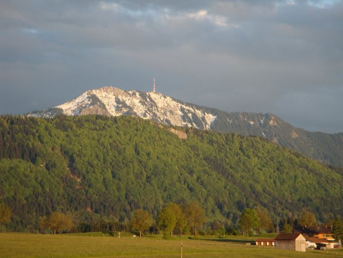 Blick auf den "Grünten"