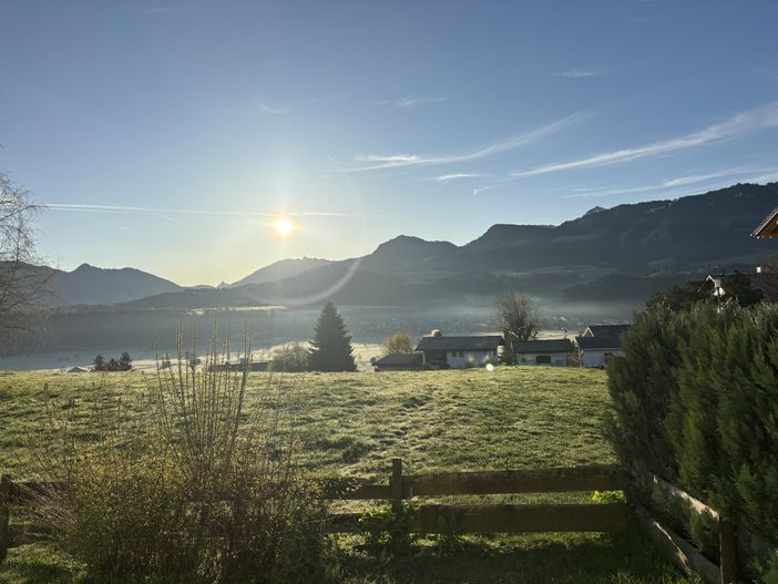 Aussicht aus der Wohnung