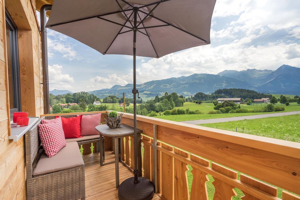 Herrliche Ferienwohnung mit Bergblick