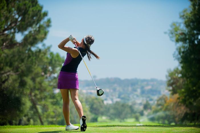 Golf Abschwung i.stock