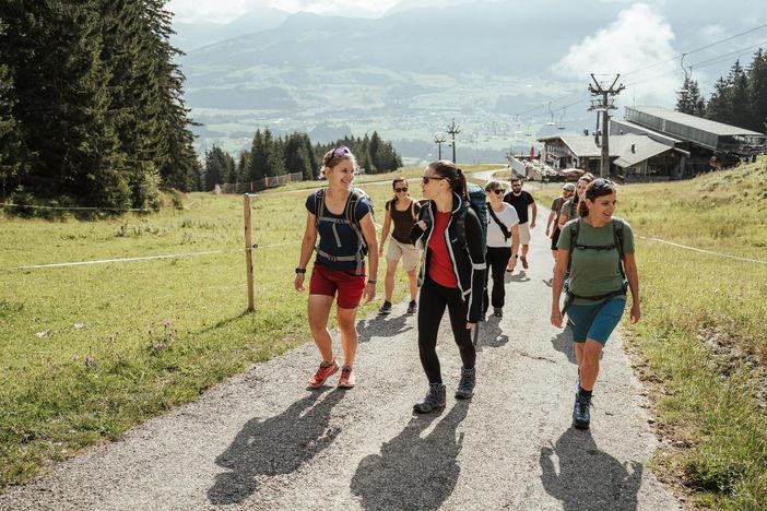 Wanderungen direkt vor der Tür