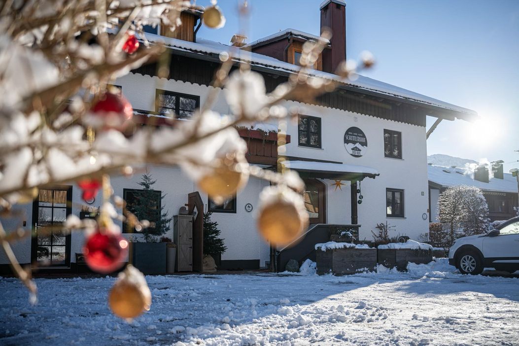 Der Schittlerhof im Winterkleid