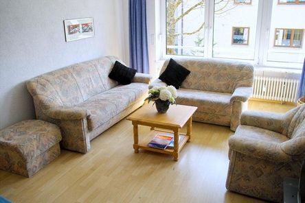 Das Wohnzimmer.
