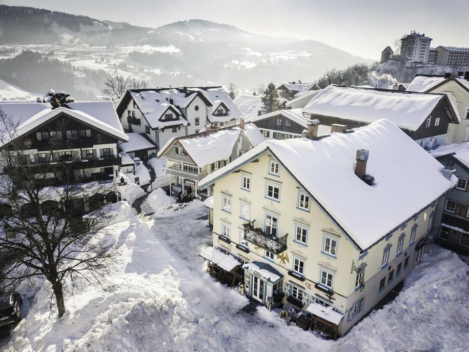 Adler im Winter