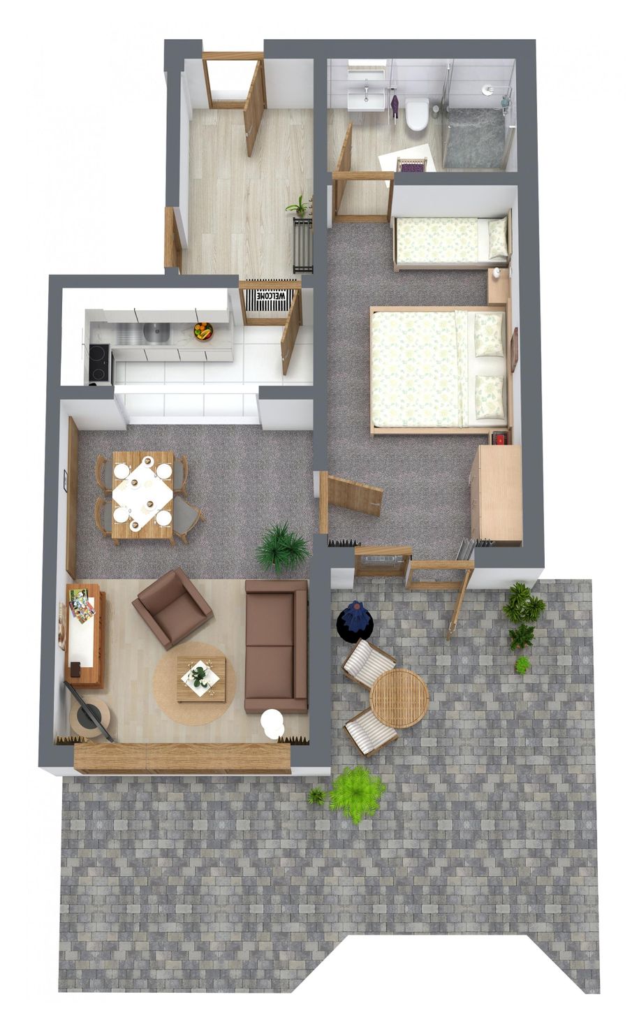 Grundriss Fewo 1