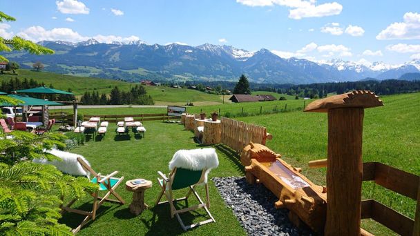 Ausblick von der Terrasse