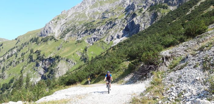 Fahrradtour in den Bergen